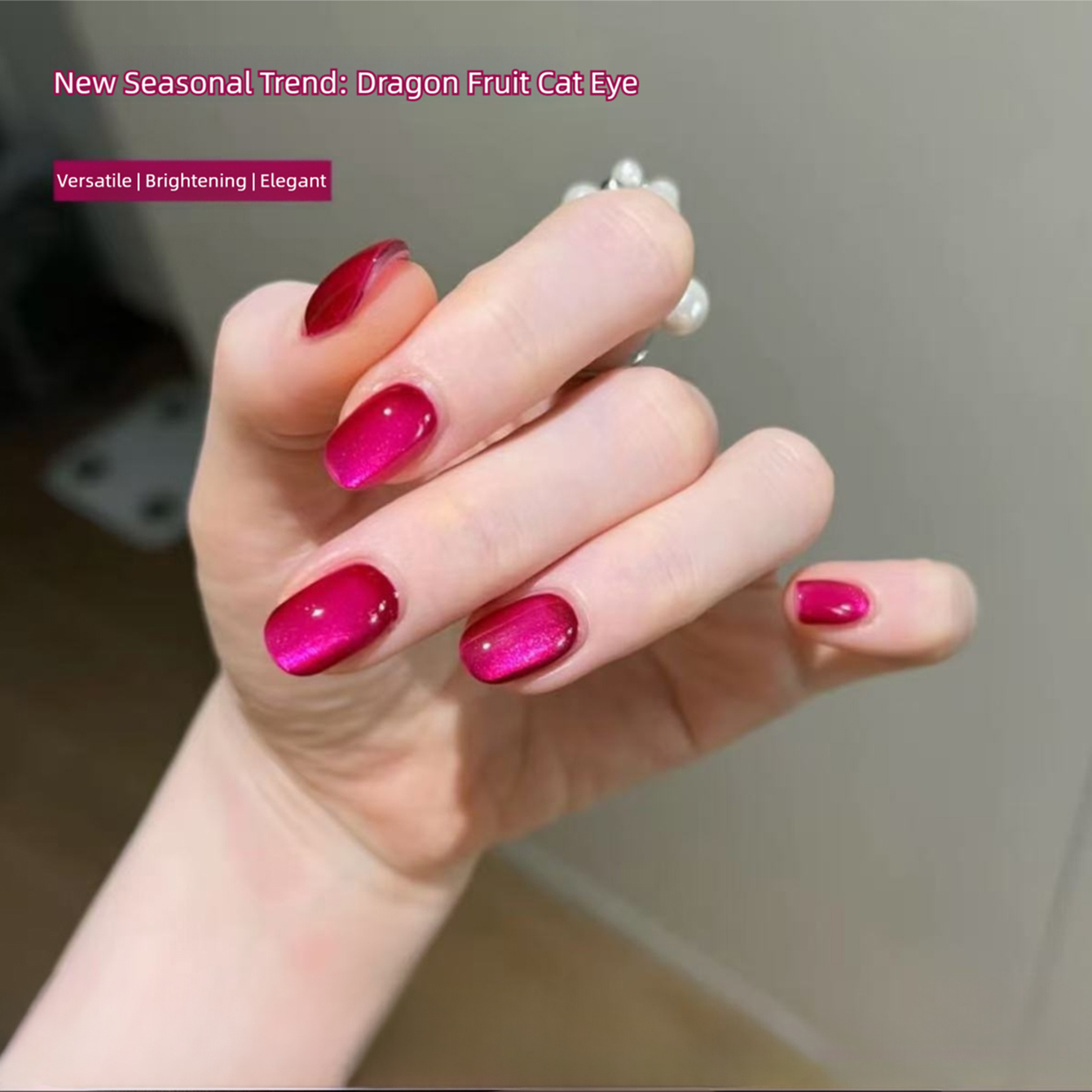 Гель-лак для ногтей «Кошачий г – обзор и цена Nail Art Fuchsia