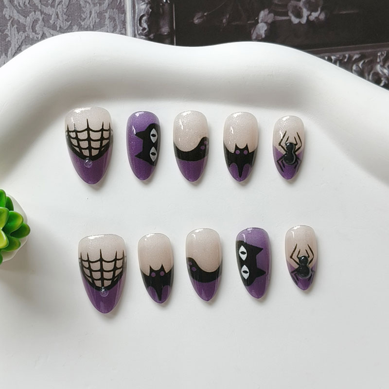 10 шт. Женские накладные ногти – обзор и цена Nail Art Eye Cat