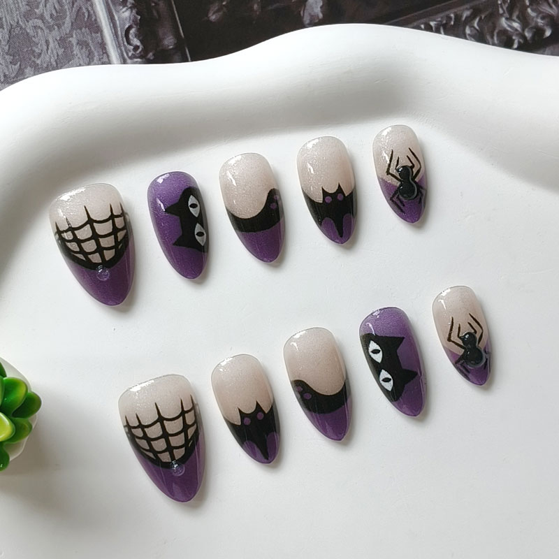 10 шт. Женские накладные ногти – обзор и цена Nail Art Eye Cat
