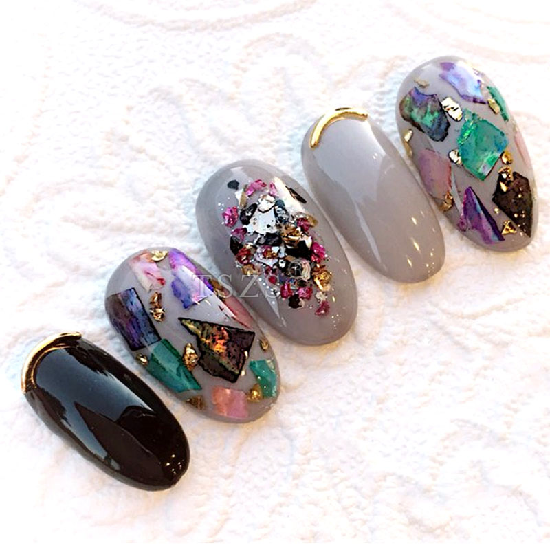 TSZS 200 шт. короткие средние  – обзор и цена Nail Art Viral