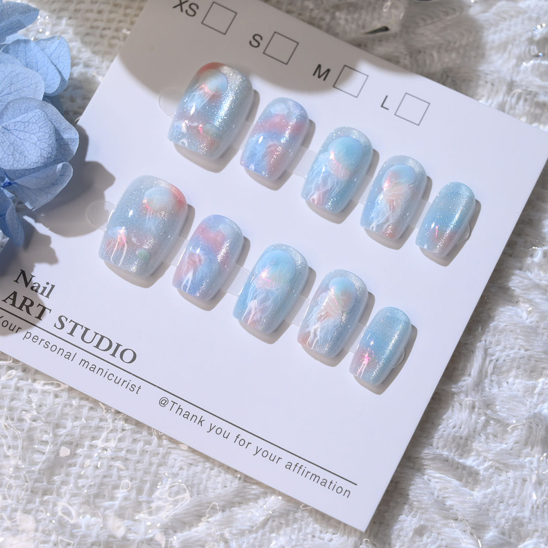 10 шт., для женщин и девочек,  – обзор и цена Nail Art Eye Cat