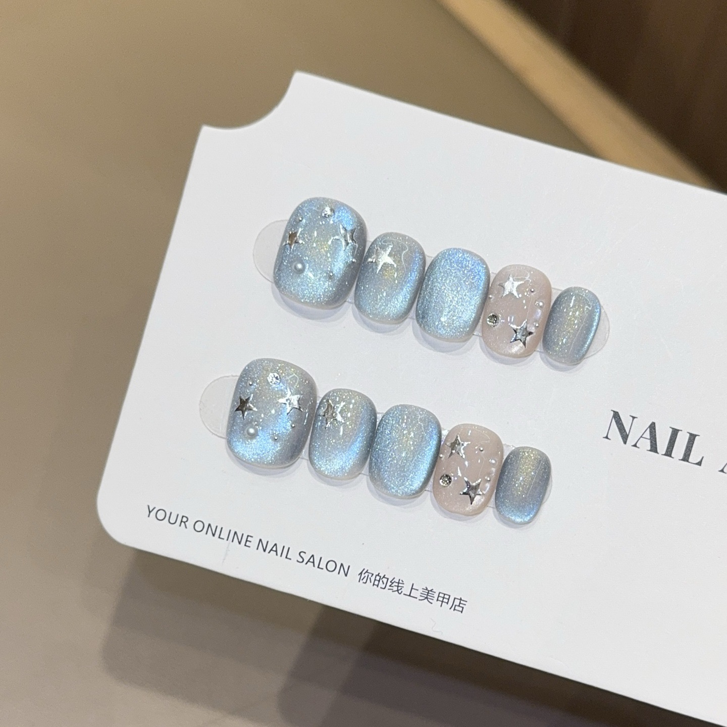 10 шт. фиолетовые короткие кру – обзор и цена Nail Art Eye Cat