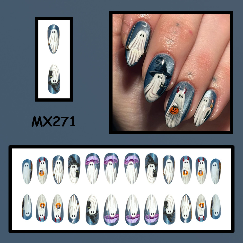 24 шт. накладных ногтей для Хэ – обзор и цена Nail Art Eye Cat