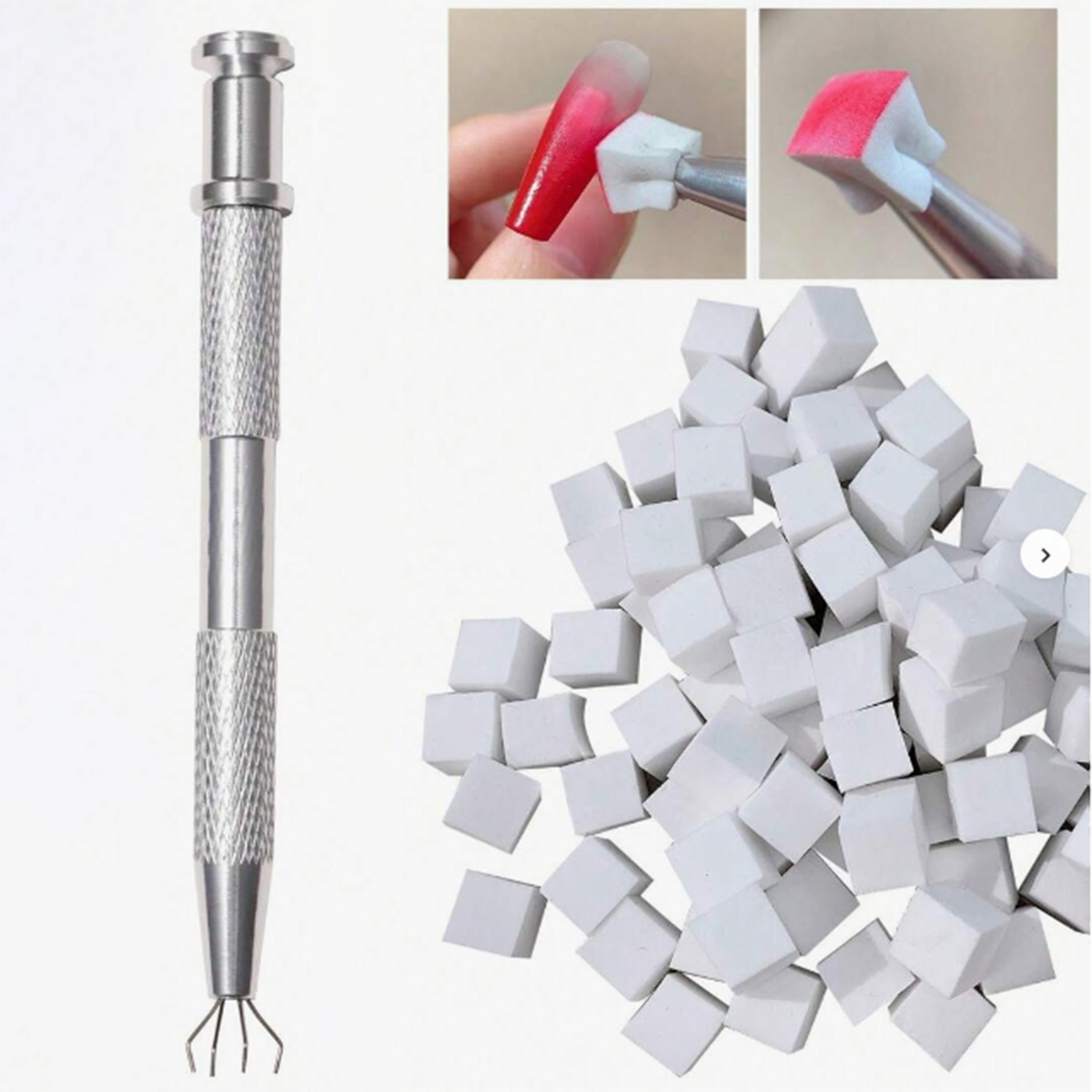 Набор из 100 шт. спонжей-губок – обзор и цена Nail Art Pinterest
