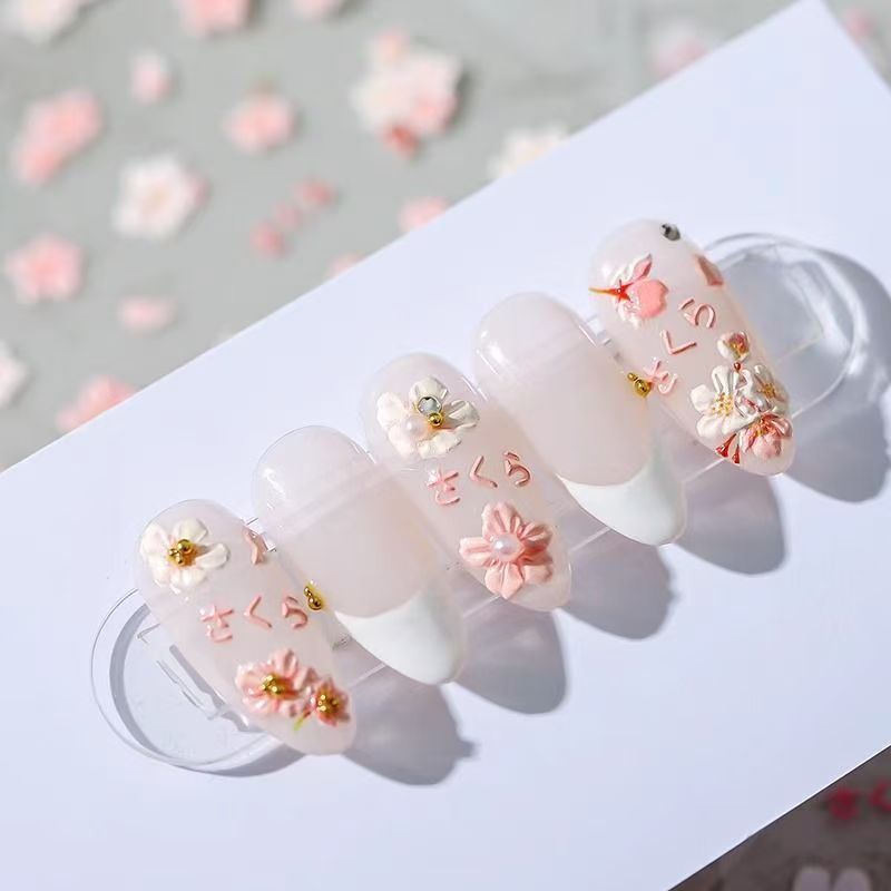 Вирусные цветочные наклейки дл – обзор и цена Nail Art Viral