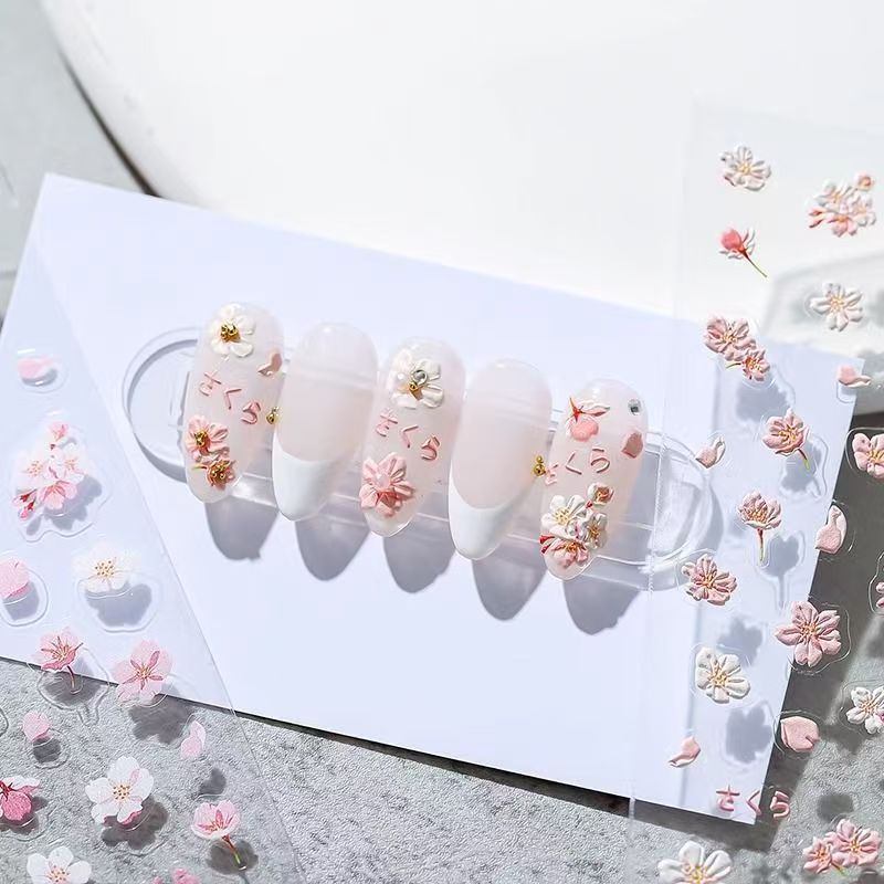 Вирусные цветочные наклейки дл – обзор и цена Nail Art Viral